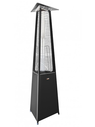 Газовый уличный обогреватель Мастер Лето МЛ-5 Черный (треугольное основание)